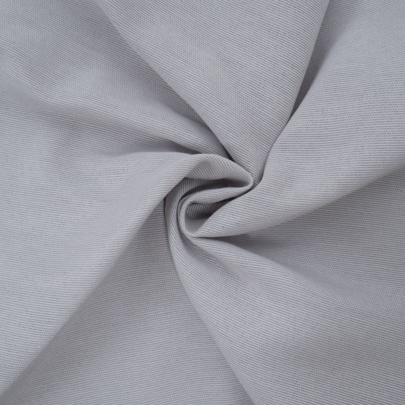 Loneta Coton Polyester 140CM Enduit gris souris